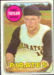 1969 Topps Baseball Cards      357     Carl Taylor